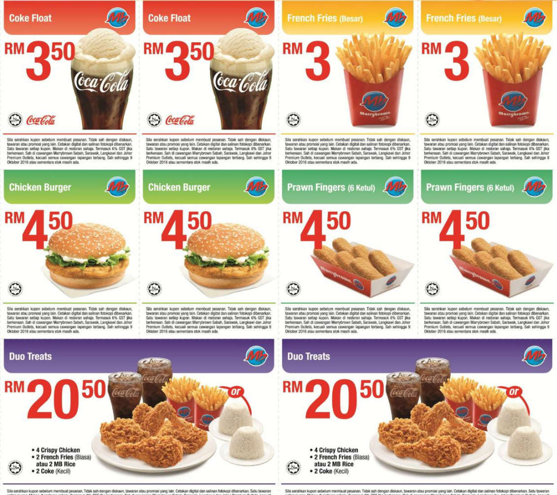  MarryBrown Voucher RiceBowl my