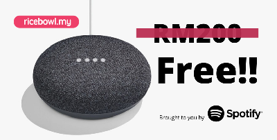Spotify Giving Away Google Home Mini Worth RM200 For FREE (How To Get Yours Today)!!