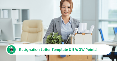 Resignation Letter Template & 5 WOW Points!