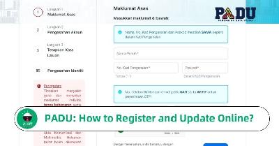 PADU: How to Register and Update Online? -Ricebowl.my